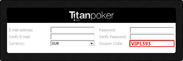 Titan Poker Coupon Code